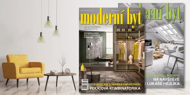 Roční předplatné časopisu Moderní byt