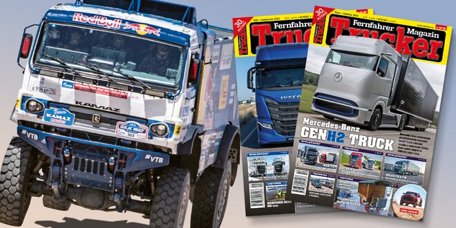 Roční předplatné časopisu Trucker: 12 čísel