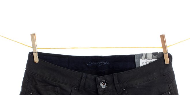 Dámské černé džínové kraťasy Pepe Jeans