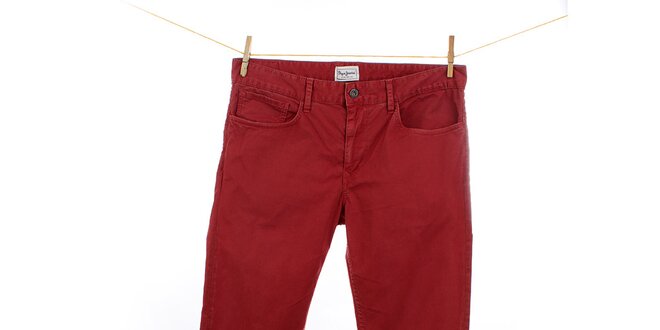 Pánské červené džíny Pepe Jeans