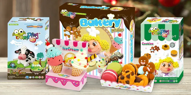 Modelovací sady pro tvoření zvířátek i šperků