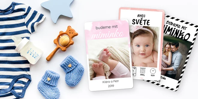 Milníkové kartičky pro nastávající rodiče
