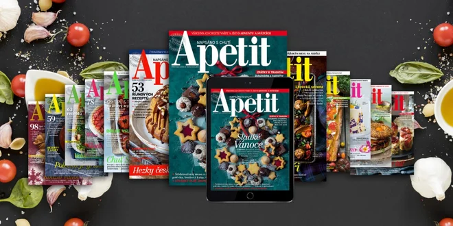 Roční předplatné časopisu Apetit s bonusy