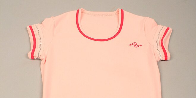 Dívčí růžové tričko Naffta