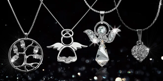 Elegantní dámské šperky Swarovski Components
