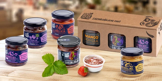 Titbit Beze zbytku: džemy, chutney i povidla