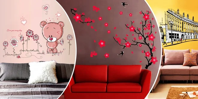 Designová nálepka na zeď