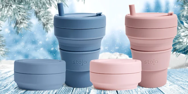 Obří skládací eko kelímek na kávu i polévku: 709 ml
