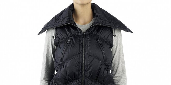 Dámská černá péřová vesta Calvin Klein