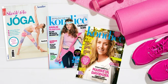 Roční předplatné časopisu Kondice a magbook Jóga