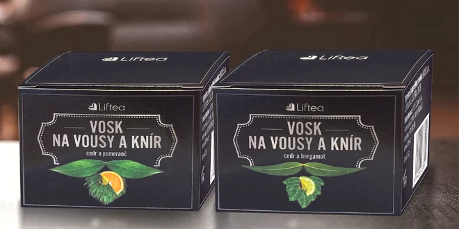 Vosky Liftea na vousy a knír