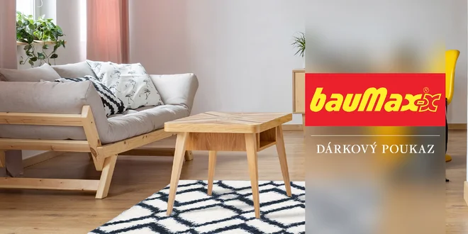Dárkový poukaz na celý sortiment prodejen Baumax