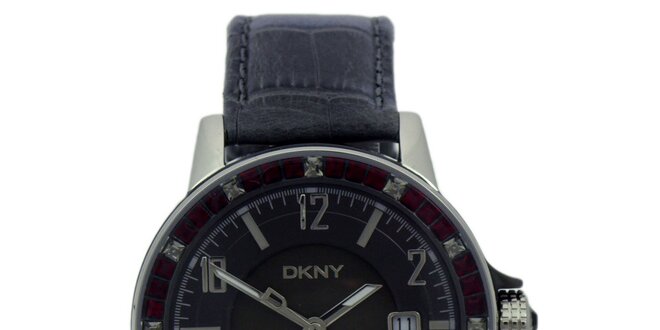 Pánské analogové hodinky s krystaly DKNY