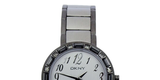 Dámské náramkové hodinky s krystaly DKNY
