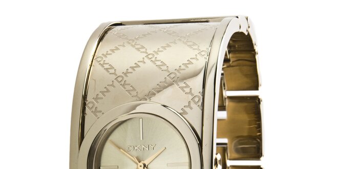 Dámské náramkové hodinky s logem DKNY