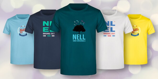 Pánská bavlněná trička Nell: 14 variant