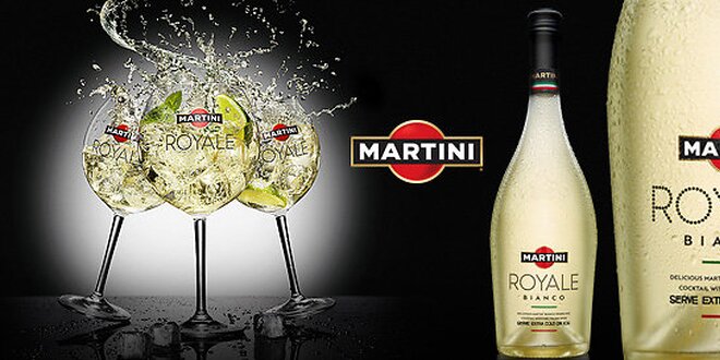 Koktejl Martini Royale Bianco