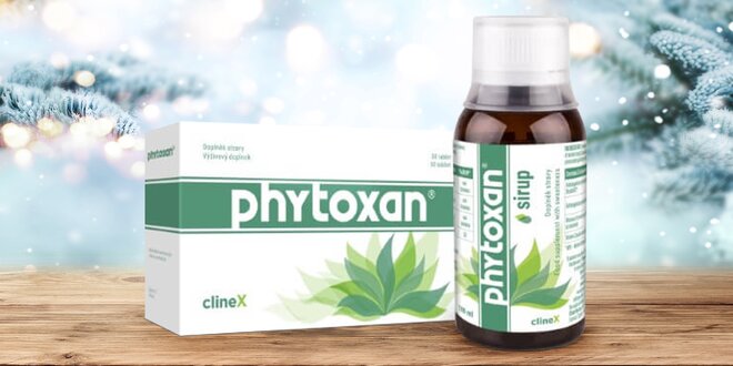 Sirup a tablety přírodního antibiotika Phytoxan