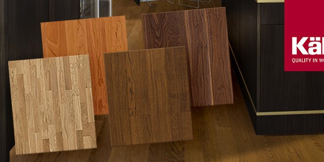 Vysoce kvalitní dřevěné podlahy Kährs