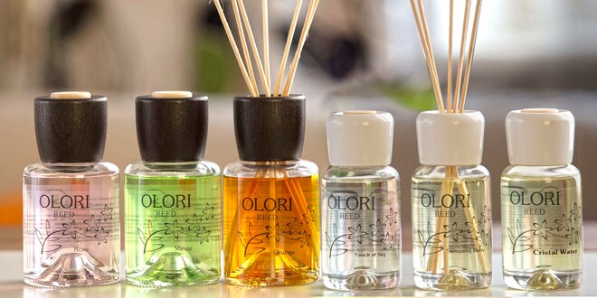Aroma difuzéry Olori: 11 svěžích i smyslných vůní