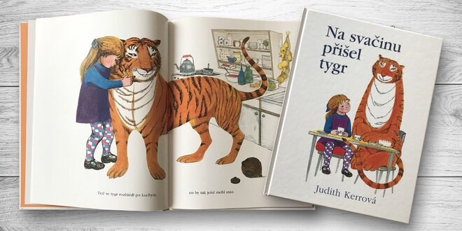 Kniha pro děti od 2 do 6 let: Na svačinu přišel tygr