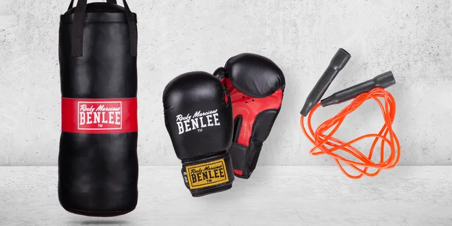 Boxovací sada pro děti: pytel, rukavice, švihadlo