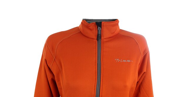 Dámská oranžová softshellová bunda Trimm