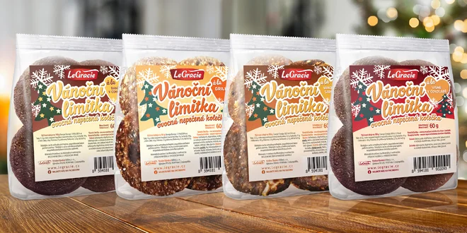 Vánoční limitovaná edice zdravých nepečených dobrot