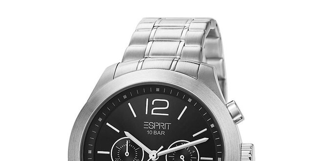 Pánské stříbrně tónované hodinky s chronografem Esprit