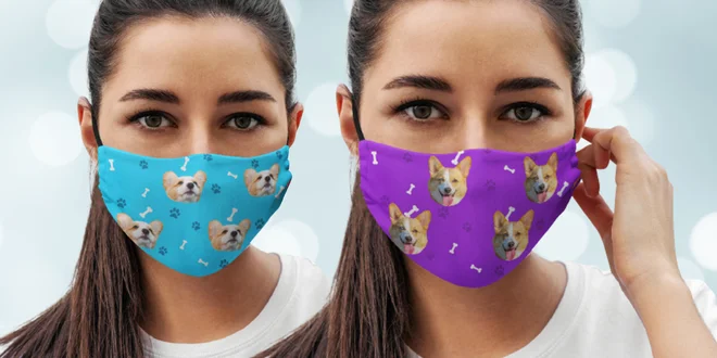 PupMask: rouška s fotkou psa, kočky nebo manžela