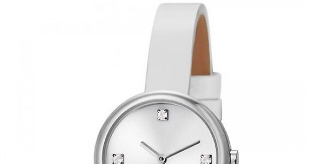 Dámské bílé minimalistické hodinky Esprit