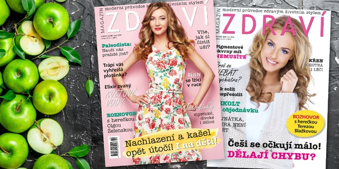 Roční předplatné časopisu Zdraví na rok 2021