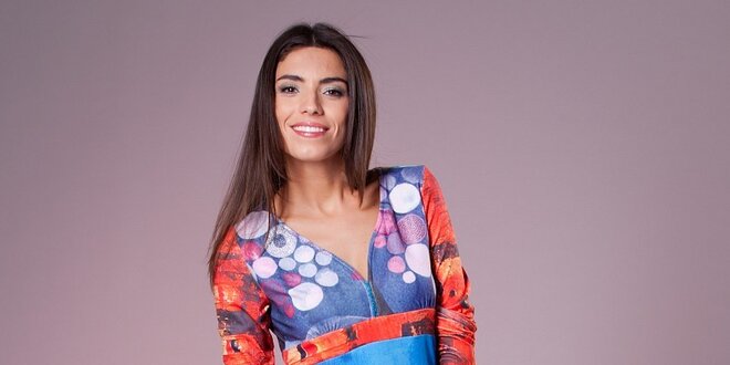 Dámské pestrobarevné šaty Culito from Spain