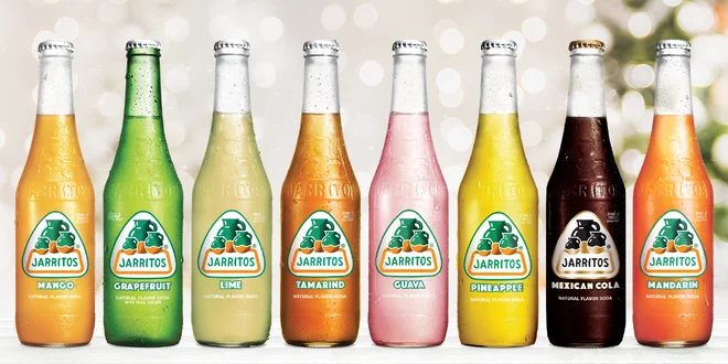 Šest mexických limonád Jarritos v 8 příchutích