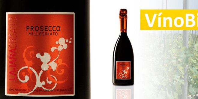 239 Kč za výborné šumivé víno odrůdy Prosecco v hodnotě 398 Kč. Sleva 40%