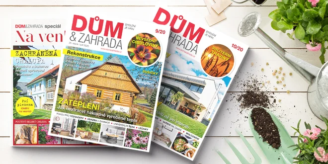 Roční předplatné časopisu Dům & zahrada s dárkem