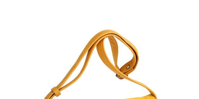 Dámská žlutá kabelka přes rameno Fuchsia
