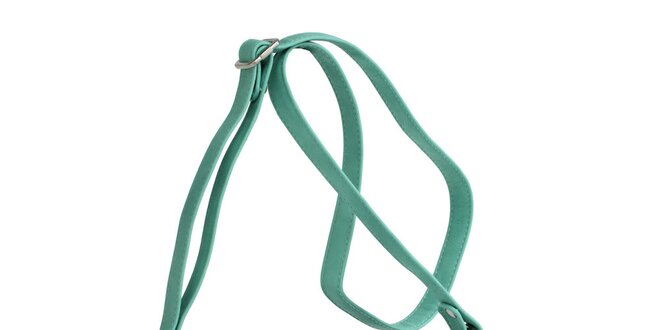 Dámská zelená kabelka přes rameno Fuchsia