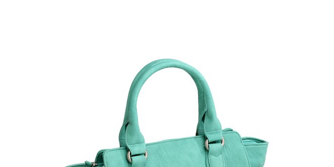 Dámská zelená kabelka s boční kapsičkou Fuchsia