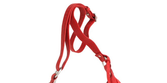 Dámská červená kabelka Fuchsia