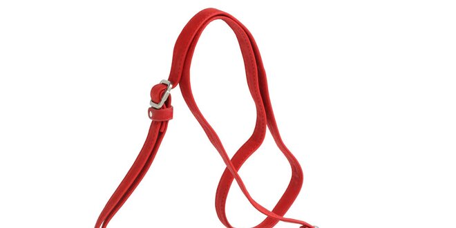 Dámská červená kabelka přes rameno Fuchsia