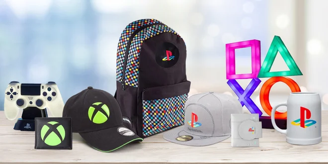 Licencované dárky pro pařany: Playstation i Xbox