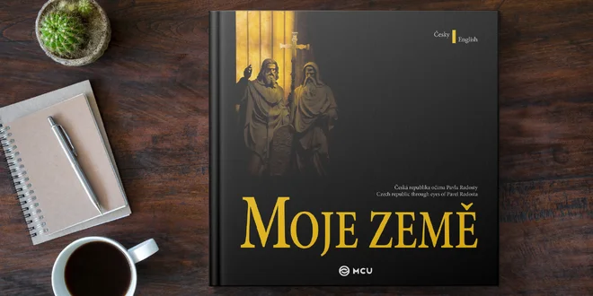 Česko-anglická fotografická kniha Moje země