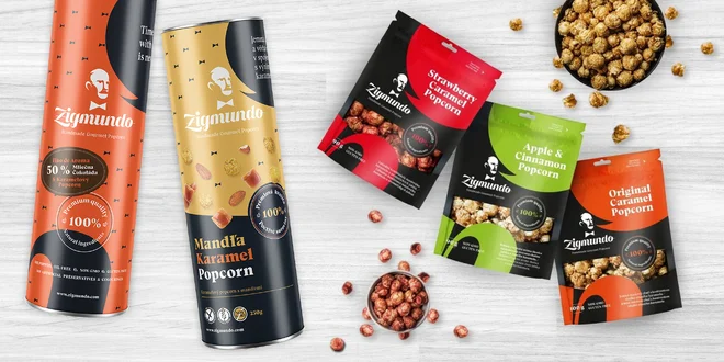 Ručně vyráběný sladký i slaný popcorn, až 5 příchutí