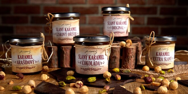 Pravý český karamel: slaný, arašídový i čokoládový