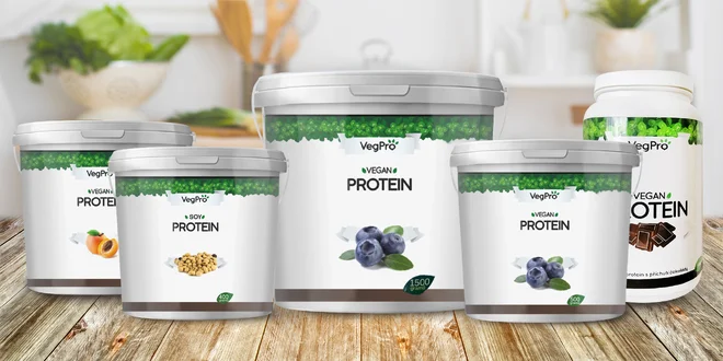 Rostlinné proteiny pro redukci tuků: 4 příchutě