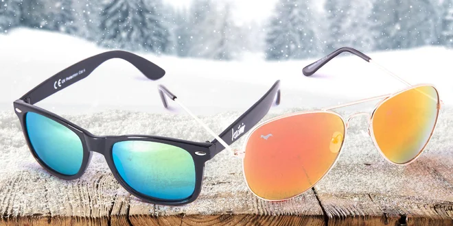 Unisex sluneční brýle Wayfarer v mnoha barvách