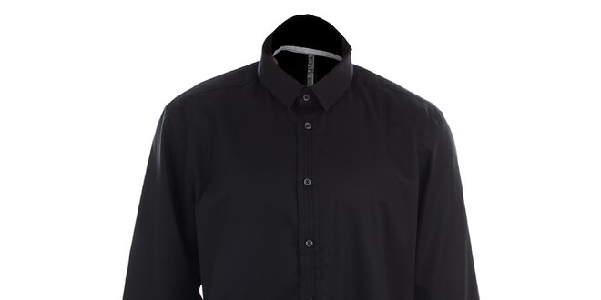 Pánská černá košile Pietro Filipi