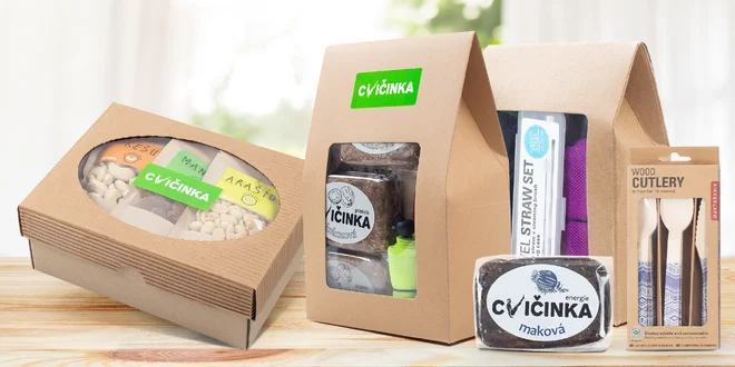 Balíčky od Cvičinky: šikovné věcičky i plno dobrot