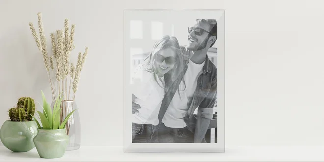 Fotografie vytištěná na sklo: formát A4 nebo A3